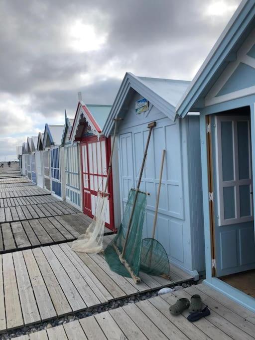 La Baigneuse Maison Avec Jardinet Et Parking Prive, A 200 M Plage Cayeux-sur-Mer Exterior foto